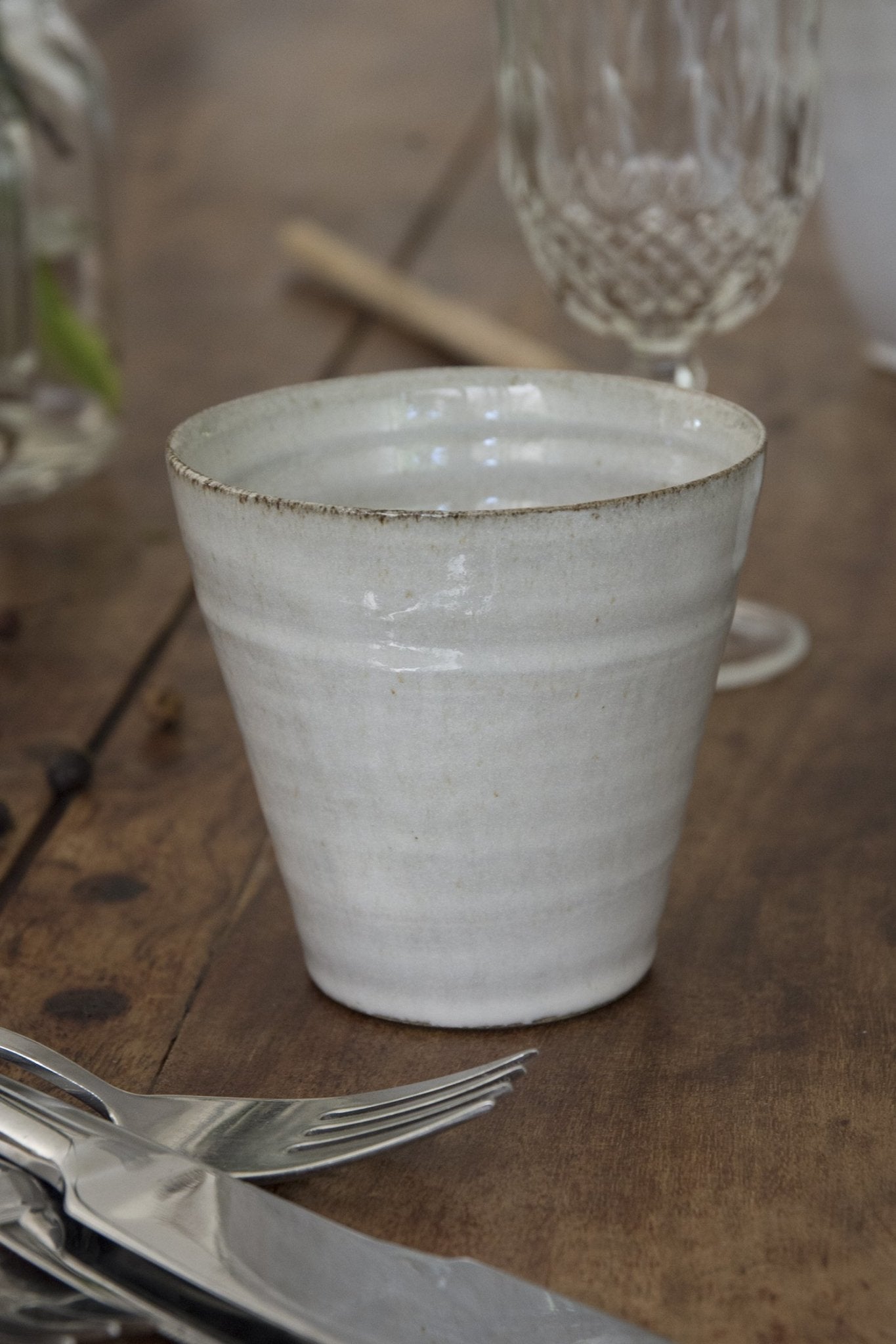 Tumbler - Pottery Drinking Glass