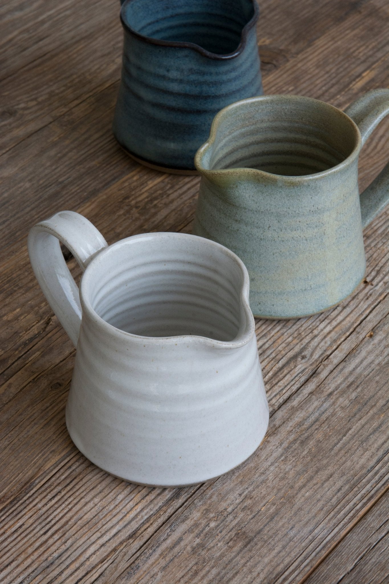 Blue Ceramic Creamer - Mad About Pottery - creamer