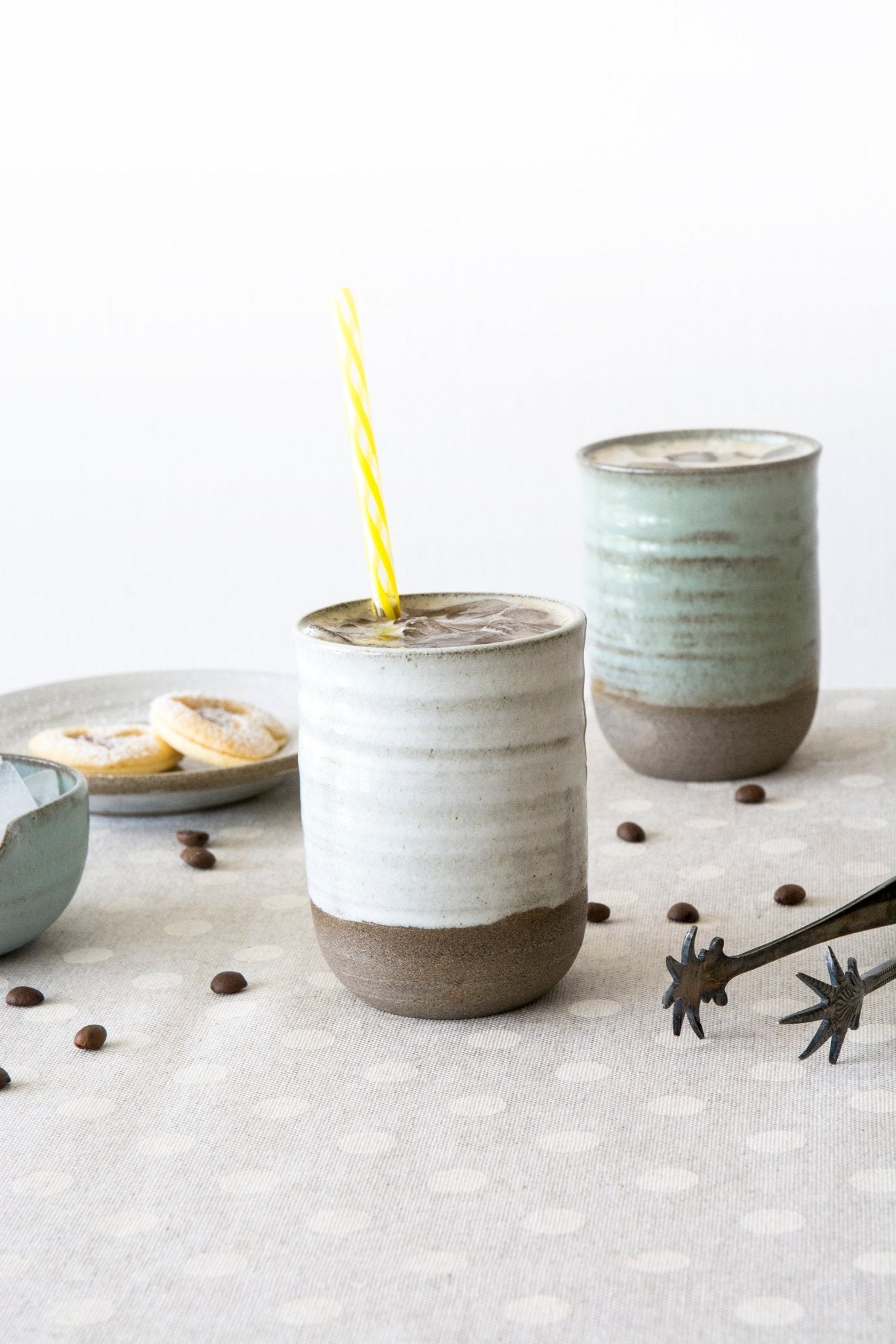 Iced Coffee Tumblers - Mad About Pottery - tumbler