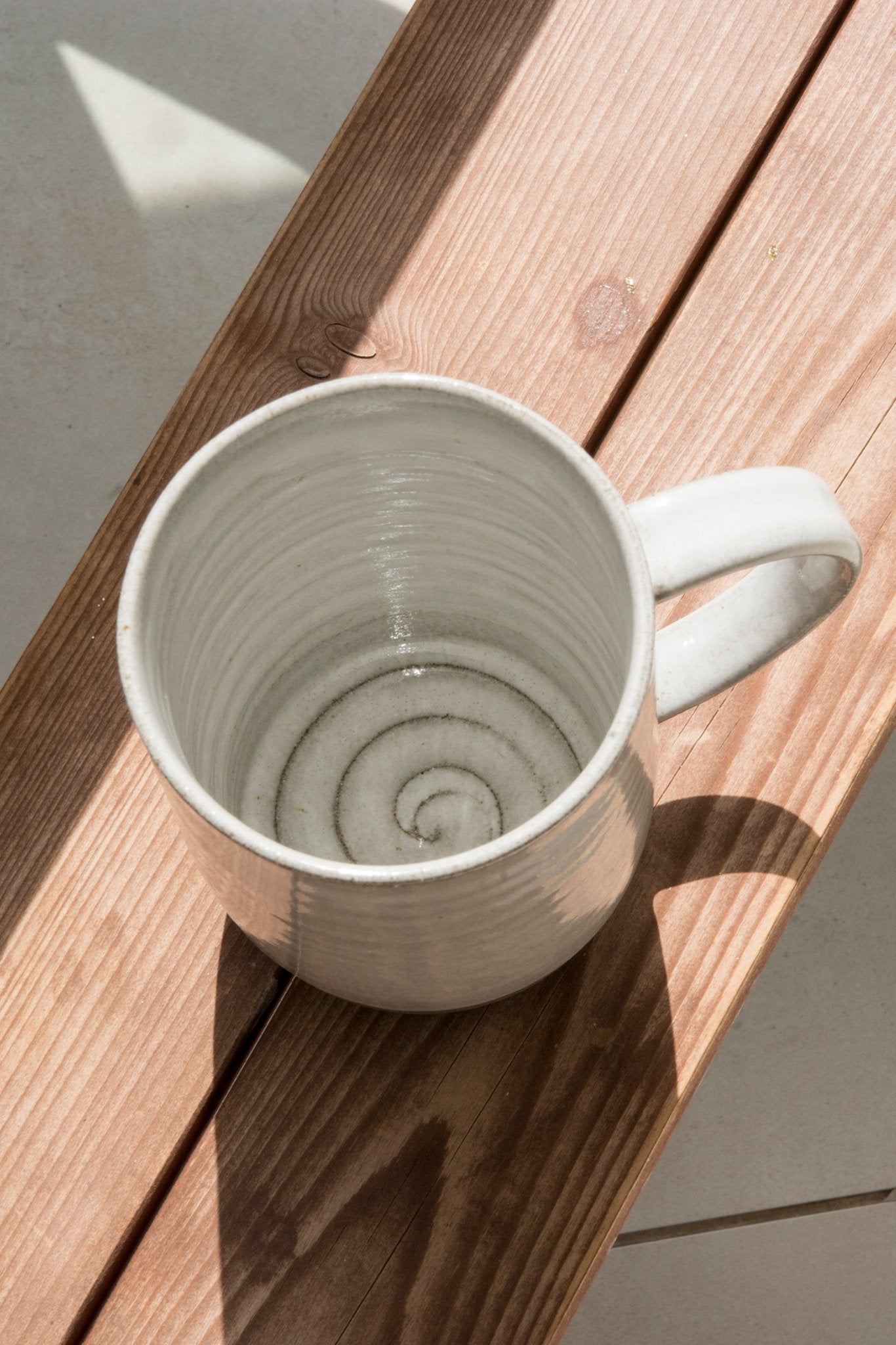 Oversized 17oz Rustic Pottery Mug - Mad About Pottery- Mug