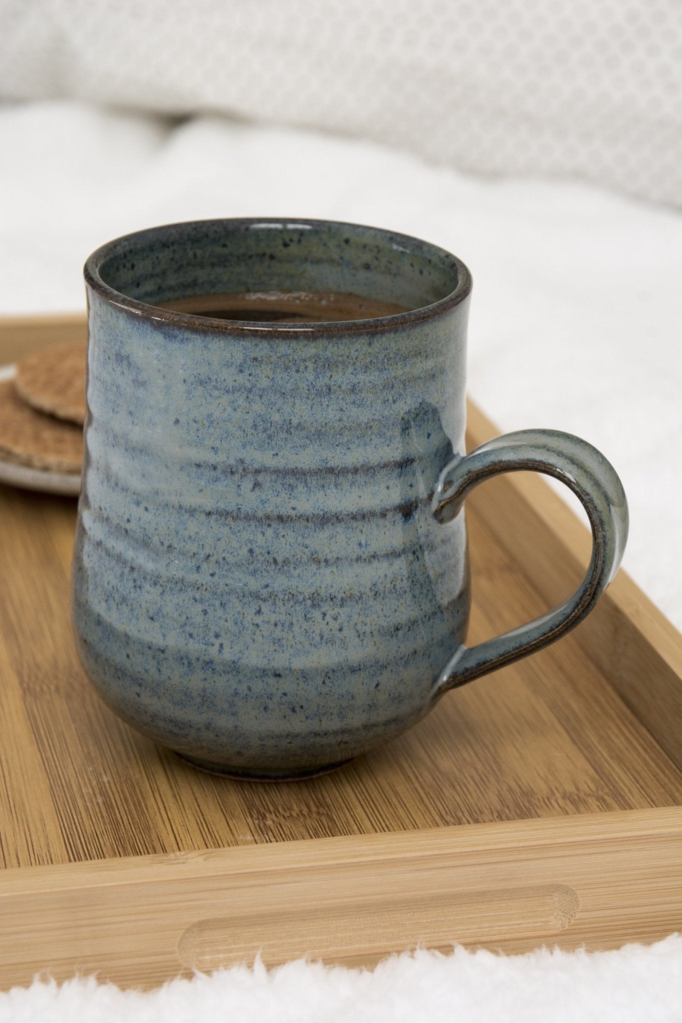 Pottery shop coffee mugs