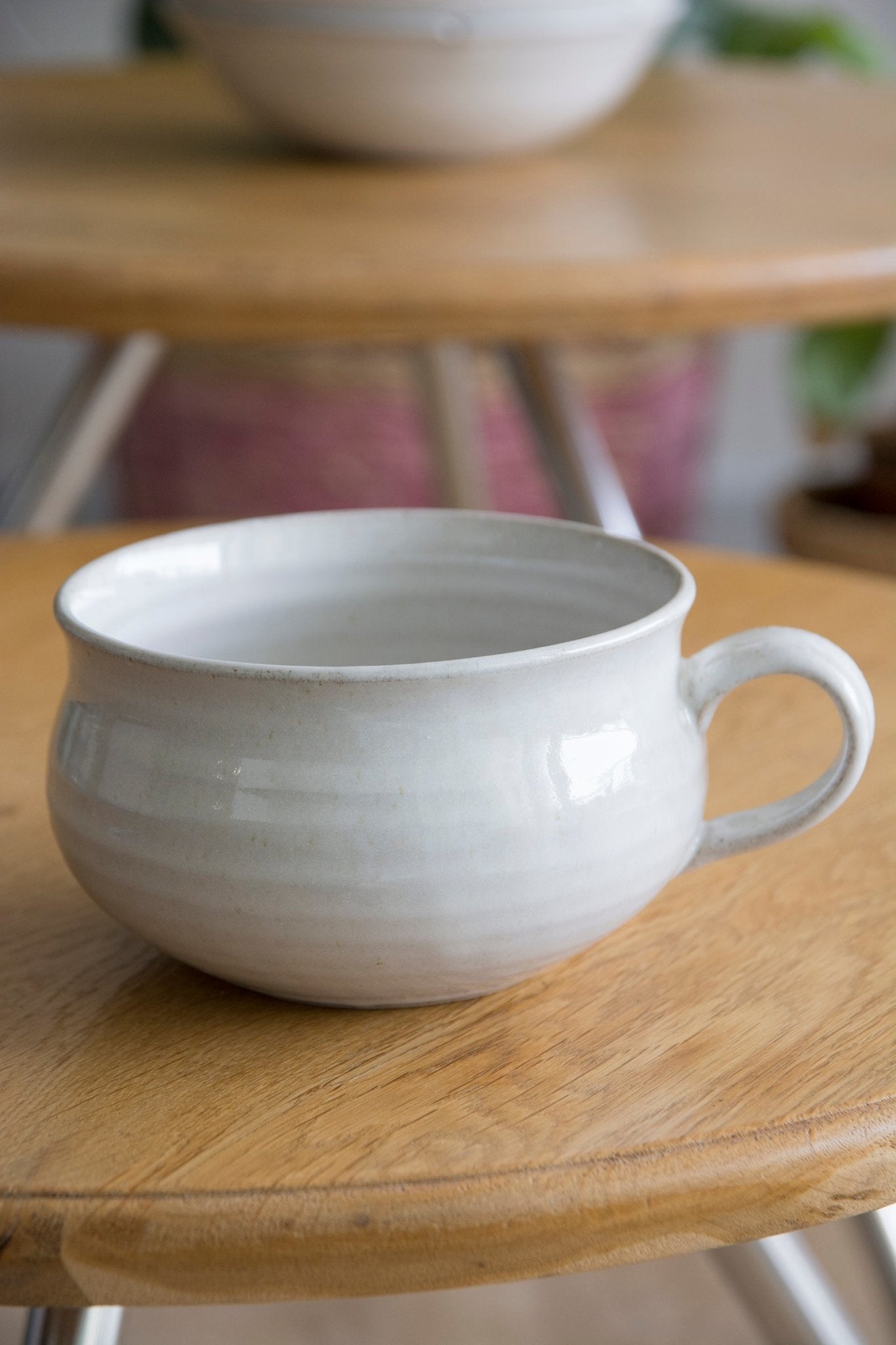 Pottery soup outlet bowl