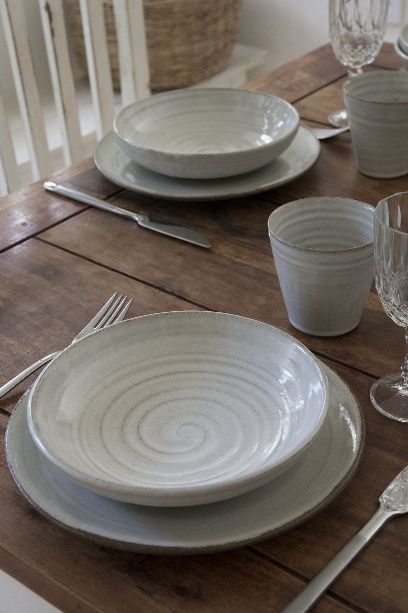 Pasta Plates Online - Modern Luxury Pasta Serving Plates Set