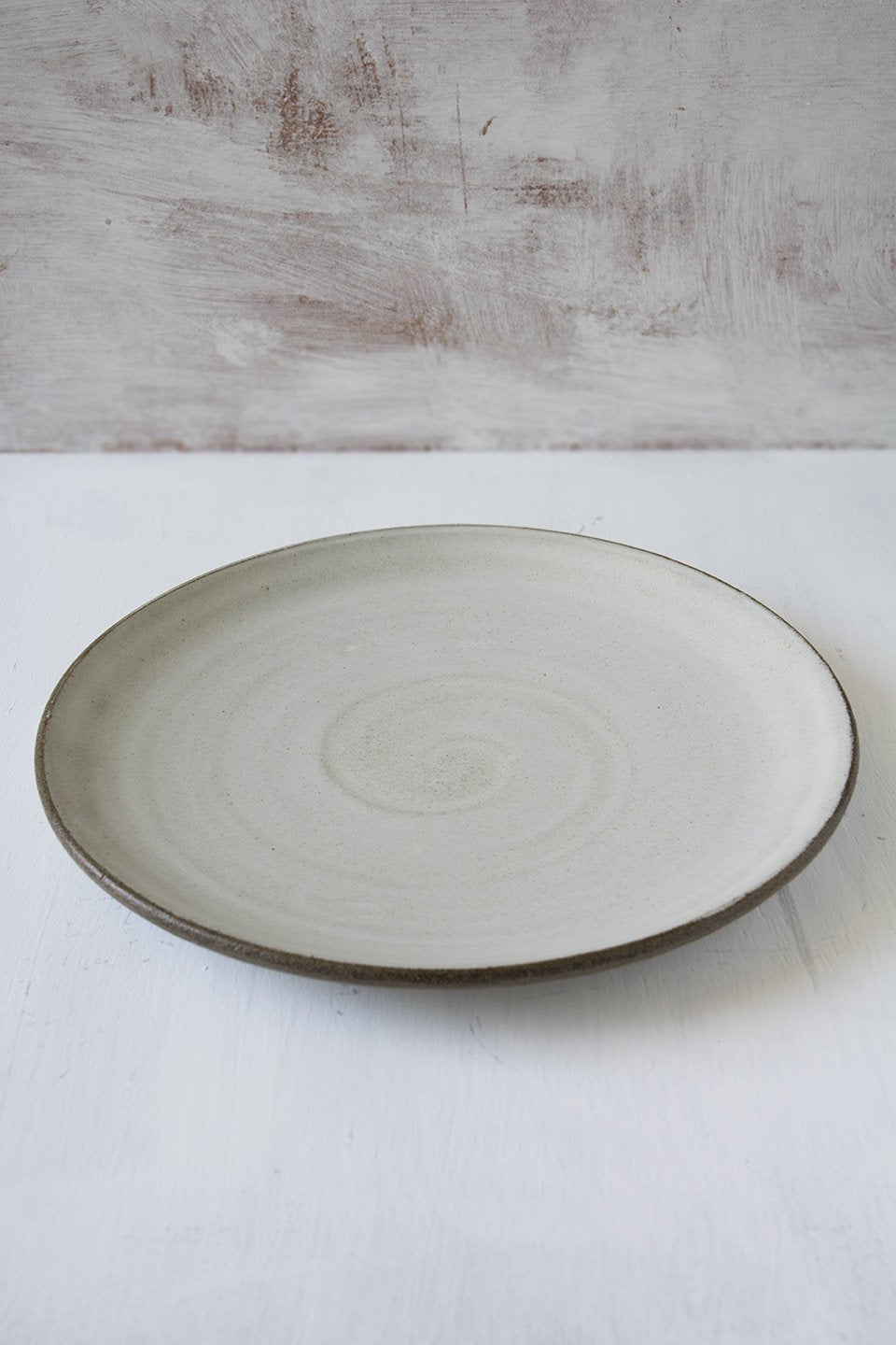 White Farmhouse Pottery Dinner Plates – Mad About Pottery